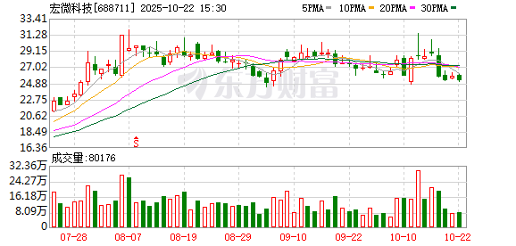 豪资随配 宏微科技：第五届监事会第六次会议决议公告