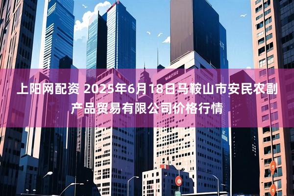 上阳网配资 2025年6月18日马鞍山市安民农副产品贸易有限公司价格行情